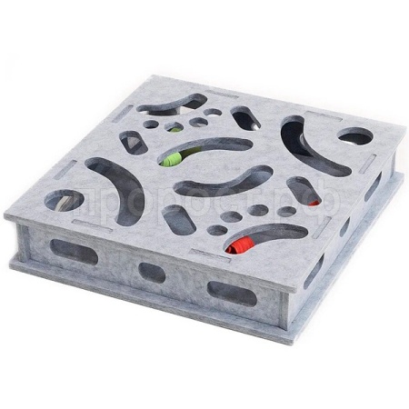 Игрушка к Головоломка фетр M 30х30х6,5см ИК-183 серый