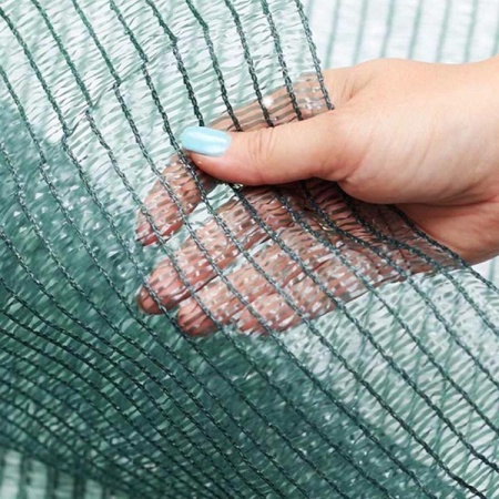 Сетка затеняющая "STRONG-55" 4*100м зеленая