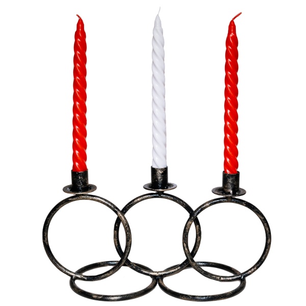 ДЕКОР Подсвечник Кольцо 3 свечи антик золото РЗДИ/1шт ДЕКОР Подсвечник Кольцо 3 свечи антик золото РЗДИ/1шт