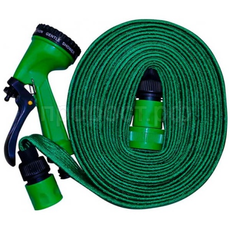 Полив Набор для полива PARK HL157 (шланг плоск.10м, соед.,пистолет, адаптер) 330095/24шт/