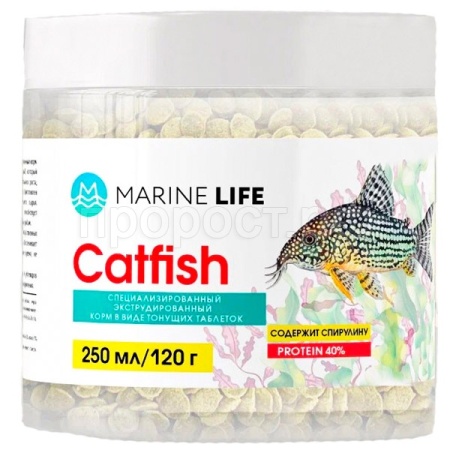 Рыбы ведро Catftsh 250мл /120гр