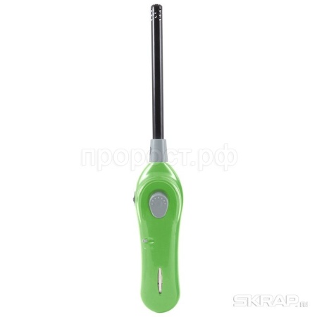 Зажигалка газовая Зеленая GL-001G  