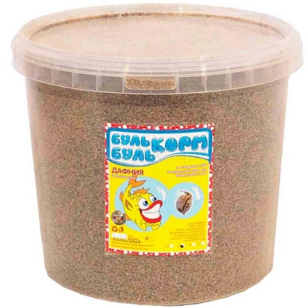 Корм для рыб ведро Дафния 5лБУЛЬБУЛЬ