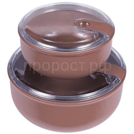 Емкость д/прод. Милан (0,75+1,8л) какао А116 /24шт/Арз